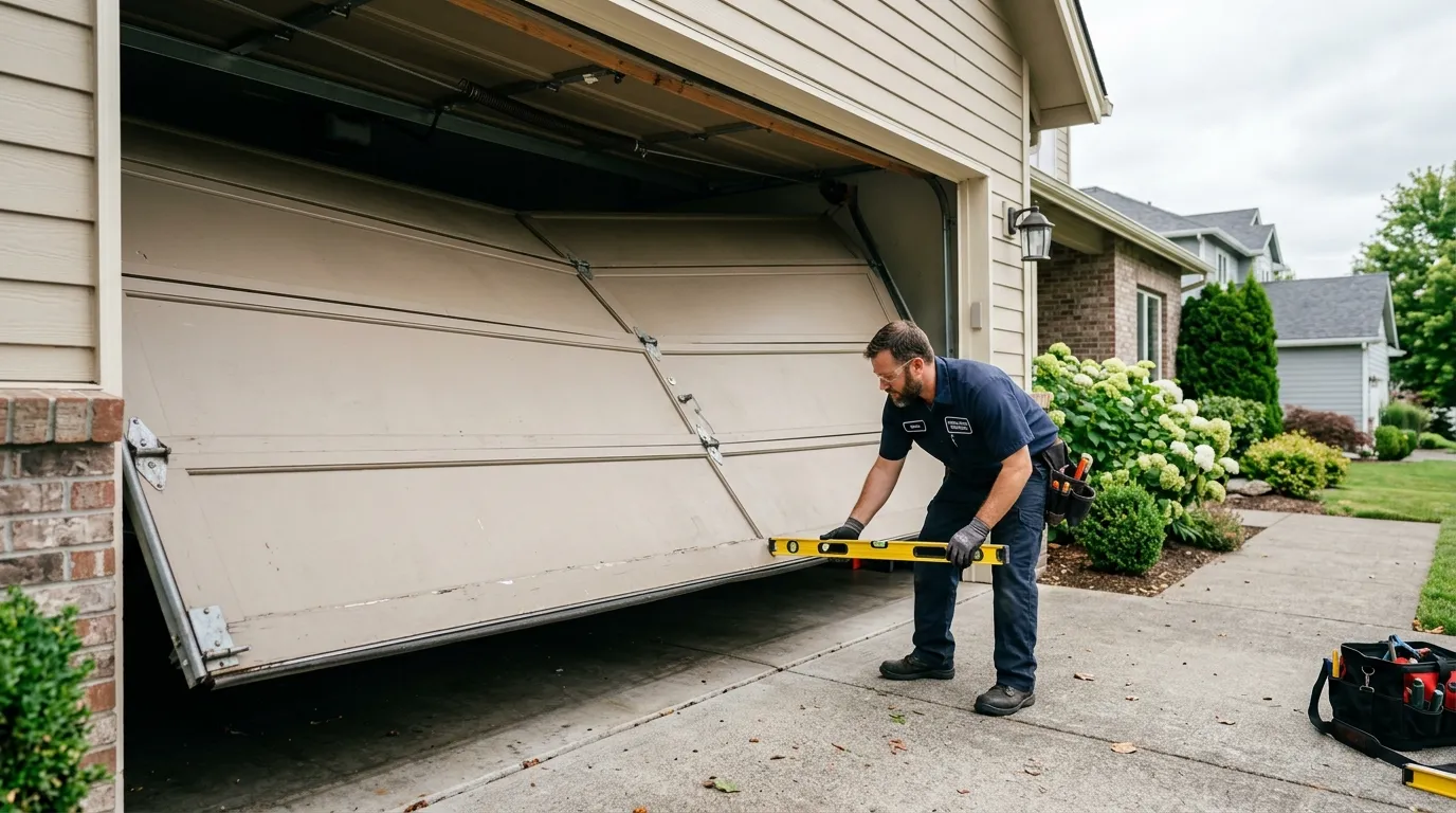 Off-Track Door Repair for Avondale's 2000s-Era Homes in Glendale